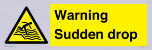 Warning Sudden drop